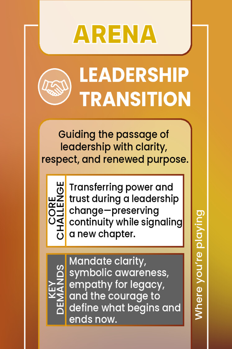 LEADERSHIP TRANSITION