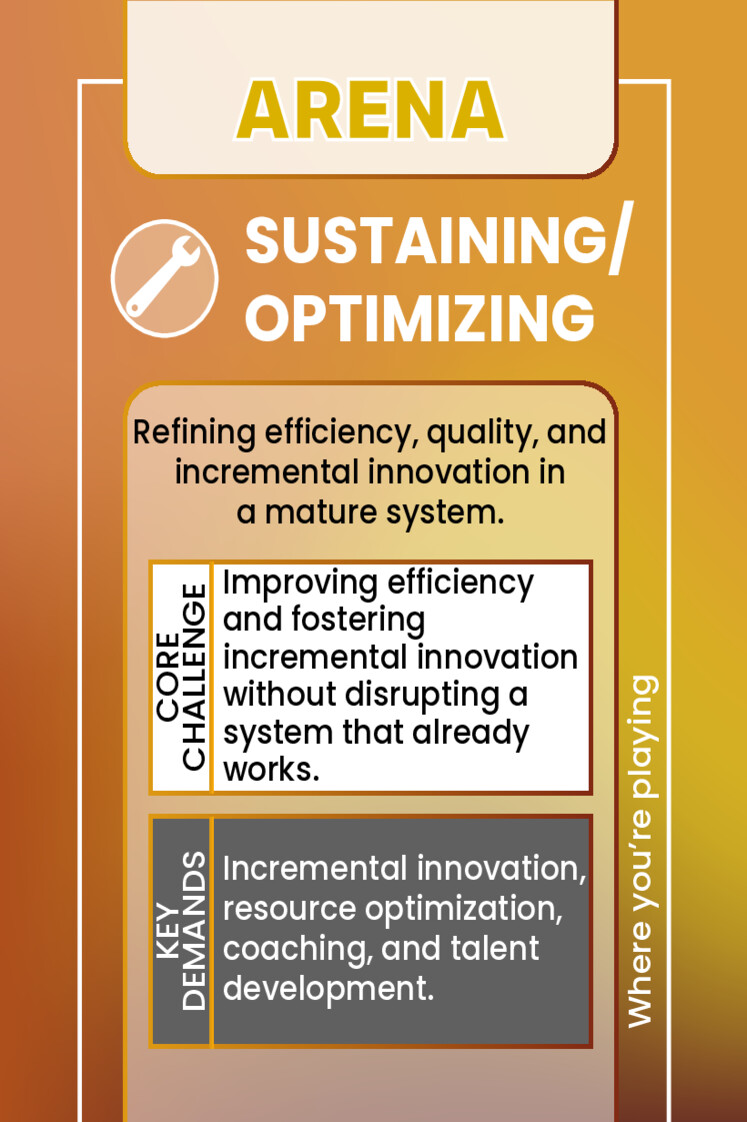 SUSTAINING/OPTIMIZING